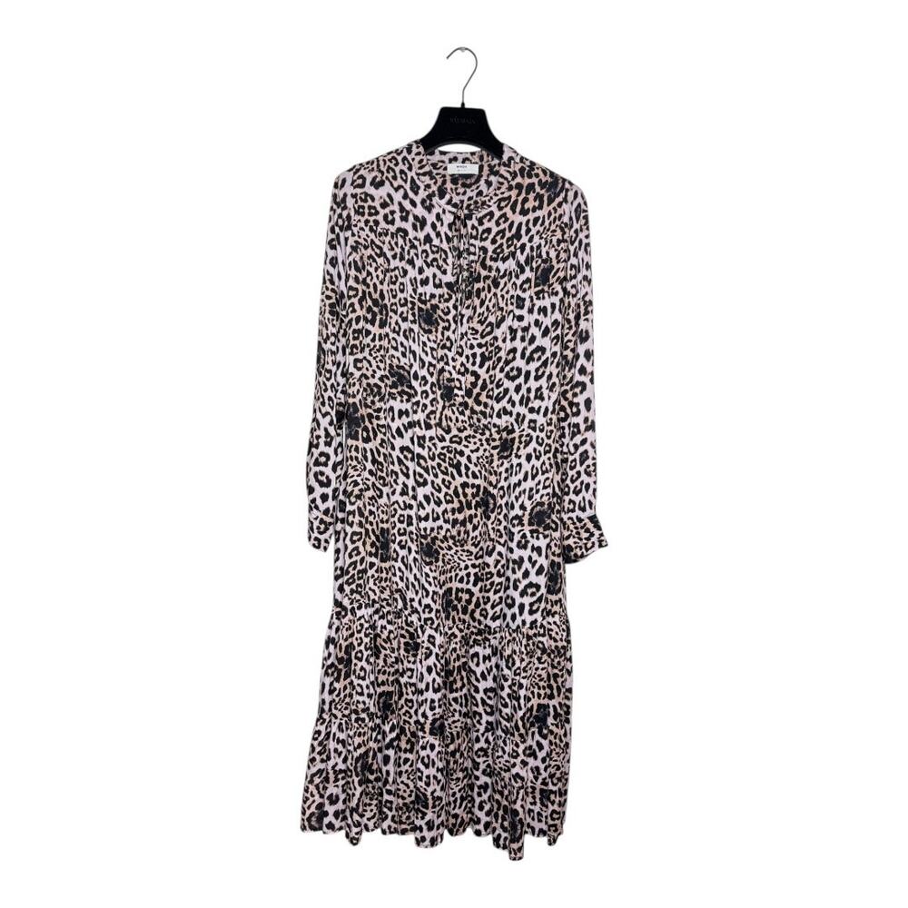 Mikoh Labasa Cover Up Dress Leopard 1/Small - Picture 2 of 9
